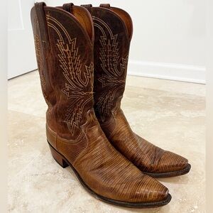1883 By Lucchese Mens N1004.54 Leather Boots - Size 11.5
